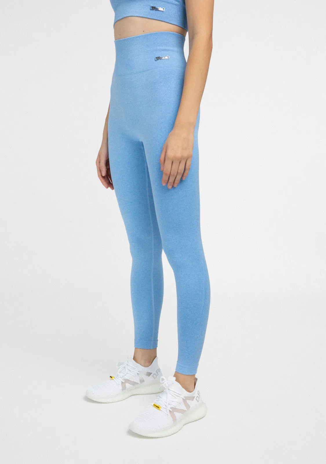 Plain Blue Leggins