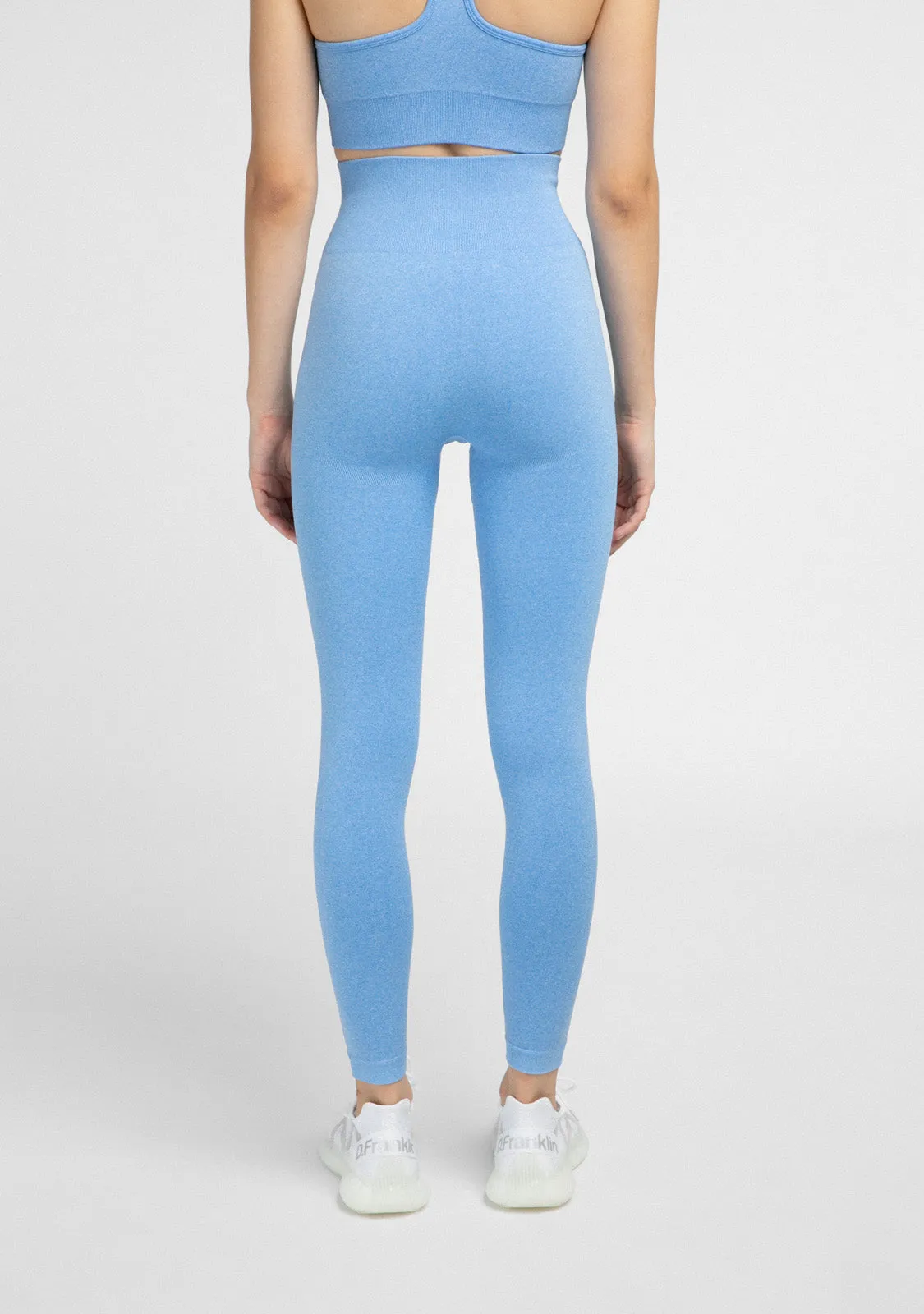 Plain Blue Leggins