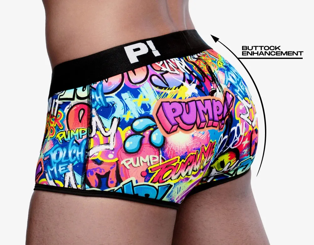 PUMP! Drip boxer graffiti