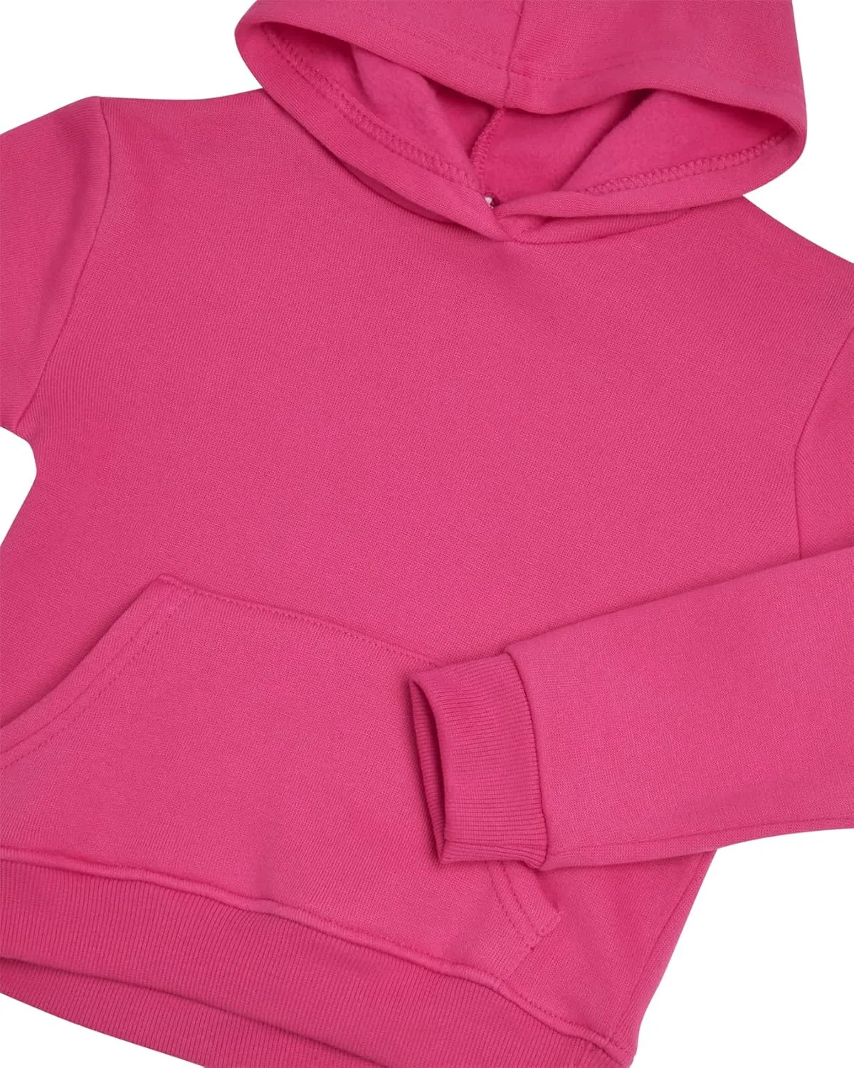 Real Love Toddler Girls' Jogger Set - 2 Piece Soft Fleece Pullover Hoodie and Jogger Pants for Little Girls (2T-6)