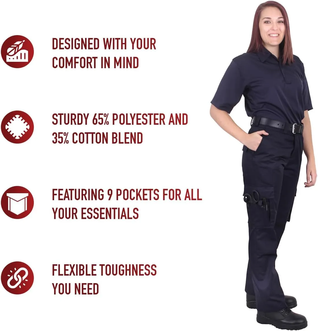 Rothco Women's EMT Pants - Comfortable, Durable, and Designed for First Responders