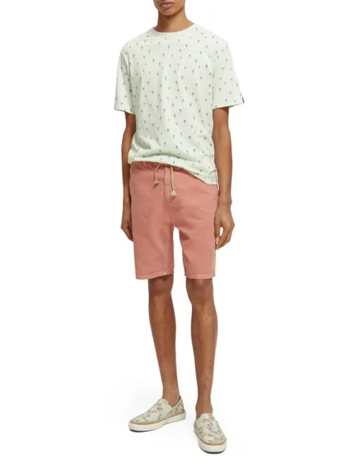 Scotch and Soda Mini Palm Print Tee - Mint