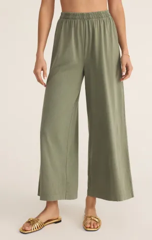 Scout Jersey Flare Pant Avocado