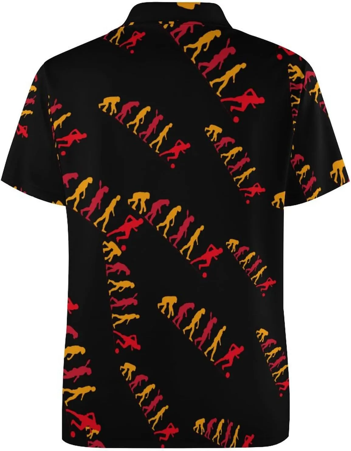 Soccer Goalkeeper Mens Polo Shirts Quick Dry Short Sleeve T-shirts Slim Tennis Collared Tees Tops