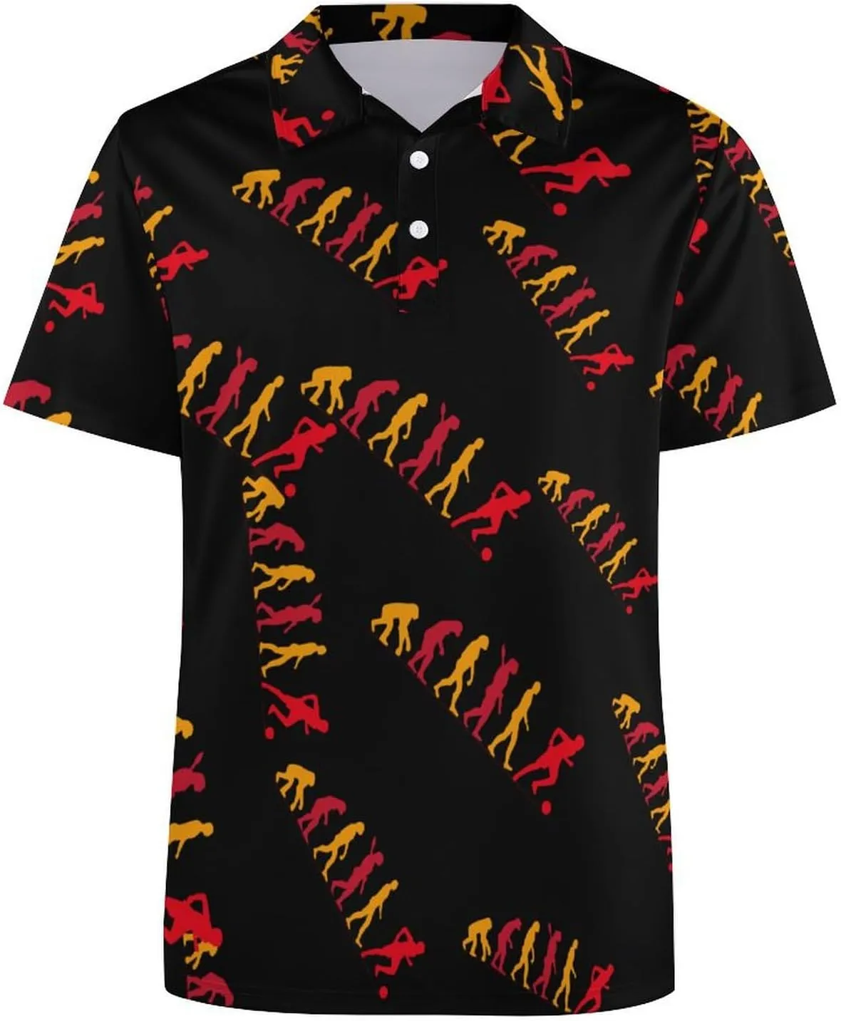 Soccer Goalkeeper Mens Polo Shirts Quick Dry Short Sleeve T-shirts Slim Tennis Collared Tees Tops