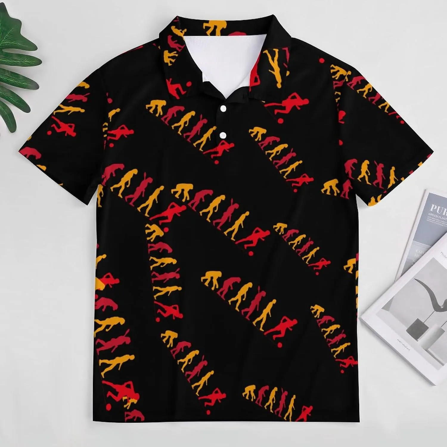 Soccer Goalkeeper Mens Polo Shirts Quick Dry Short Sleeve T-shirts Slim Tennis Collared Tees Tops