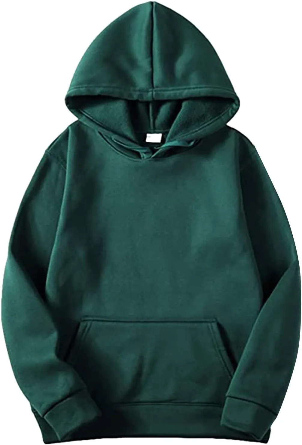 Straight Leg Cargo Sweatpants and Winter Leisure Solid Color Hooded Sweater Pants with High Waisted Joggers Pants