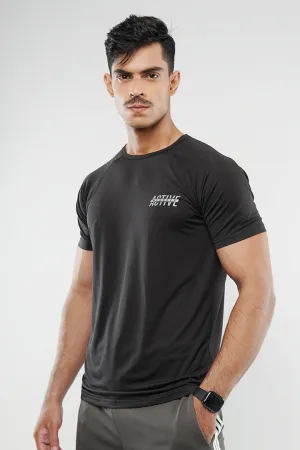 Striped T-Shirt - Black