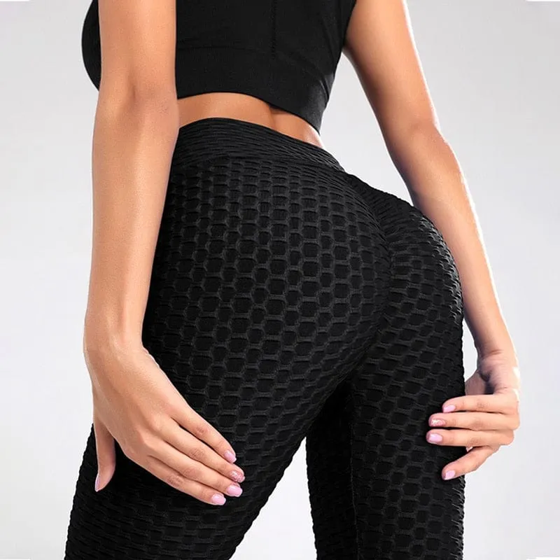 Textured Activewear Sport Fitness Separates Vest And Leggings