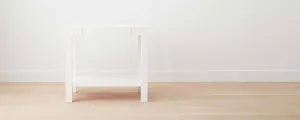 the lacquer parsons wide end table