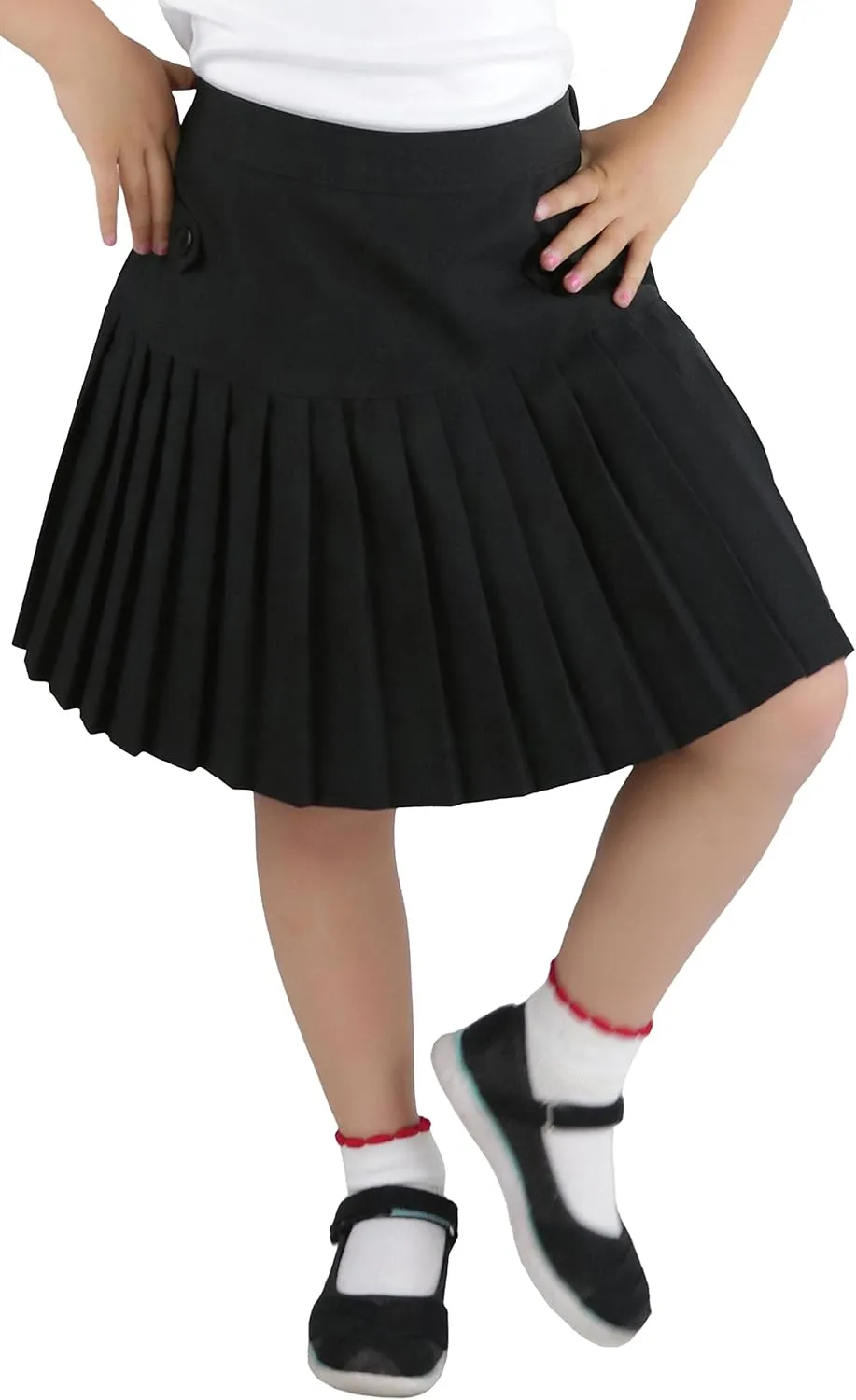 ToBeInStyle Girl's Uniform Skirt