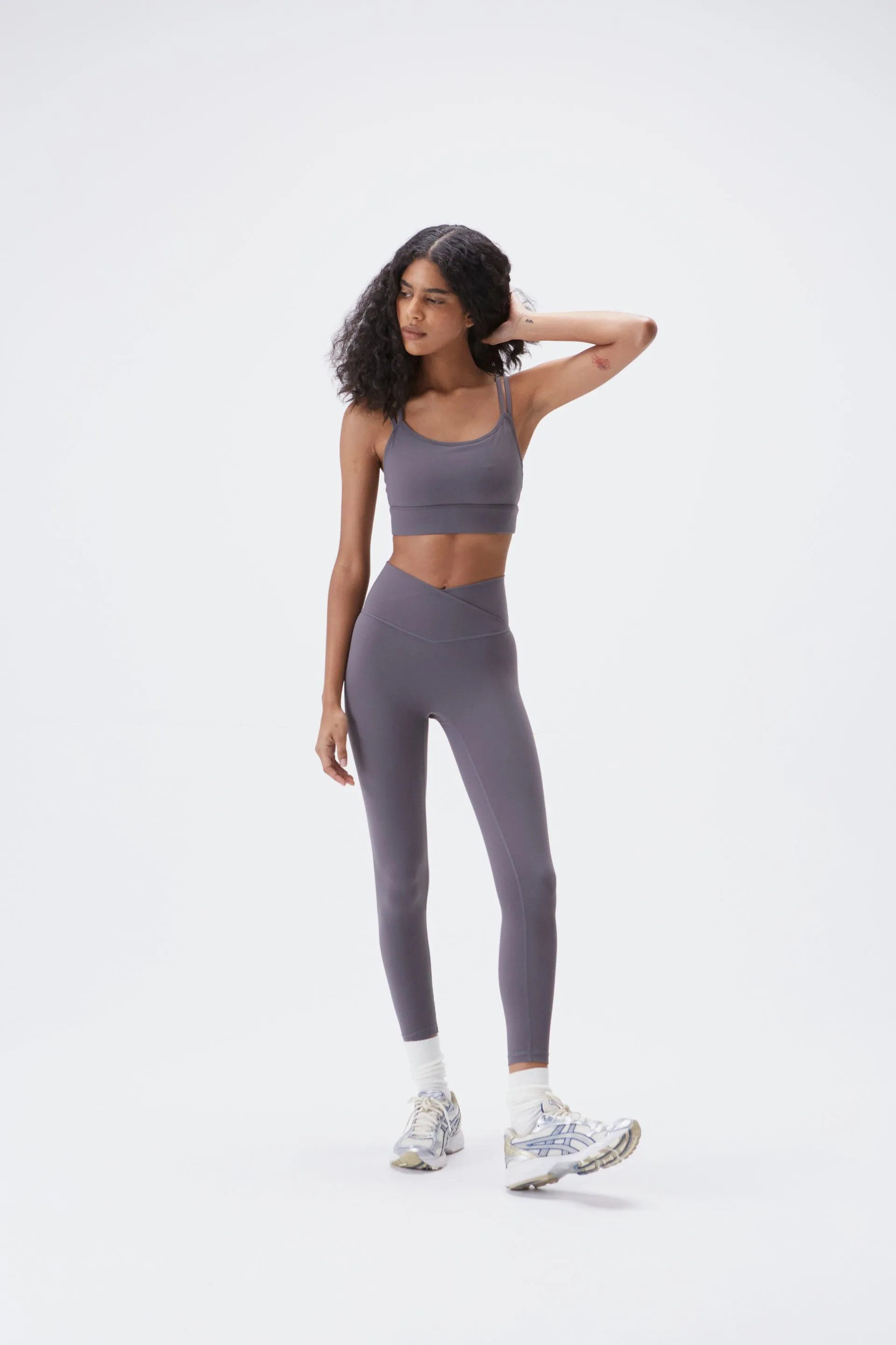 Ultimate Double Strap Bra - Dark Grey