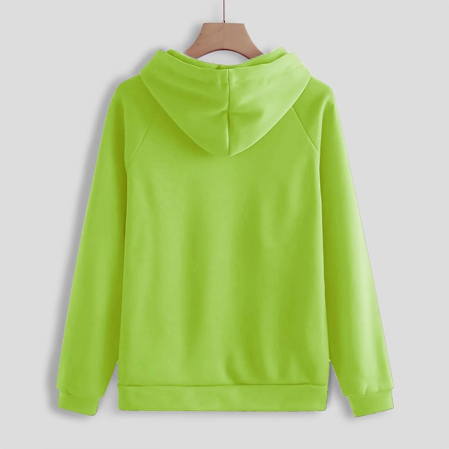 Womens 2 Piece Outfits Suit Solid Color Long Sleeved Hoodie Trousers Sweatershirt Sports Suit Warm Hooded Sport Suit