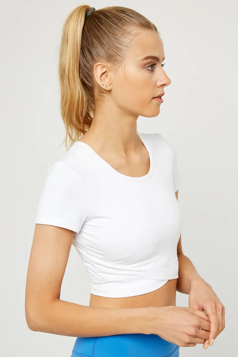 Womens Active Crop Top