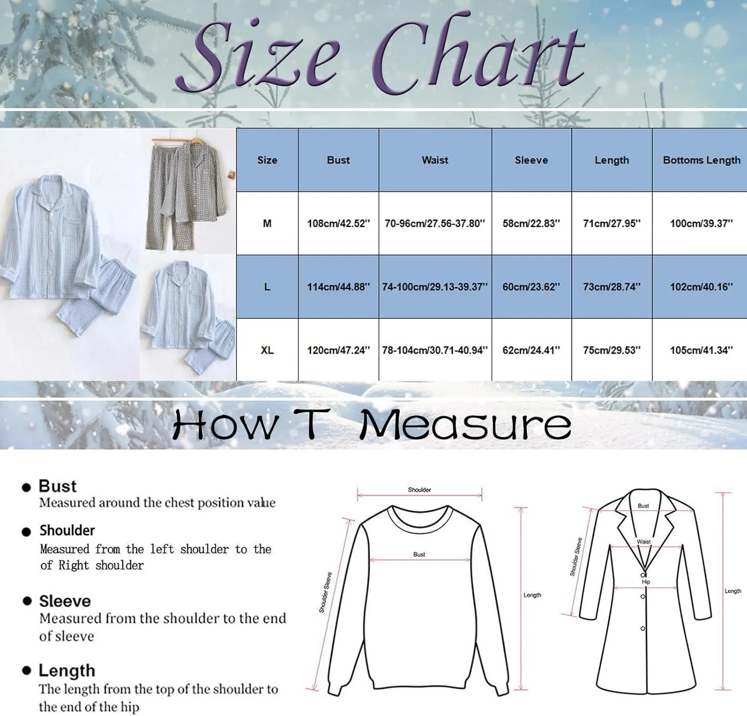 Women's Plaid Pajama Set Cozy Breathable Long Sleeve & Long Pants Loungewear For Autumn/Winter Women Fuzzy Set