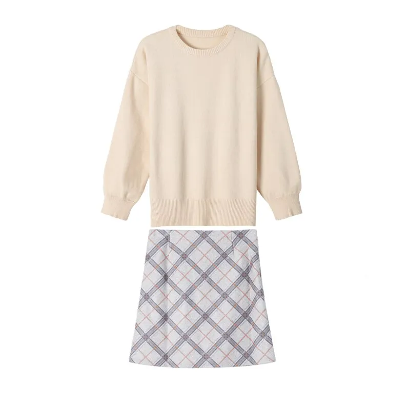 Women's Skirt Autumn And Winter Korean Version Of The Retro 2021 New