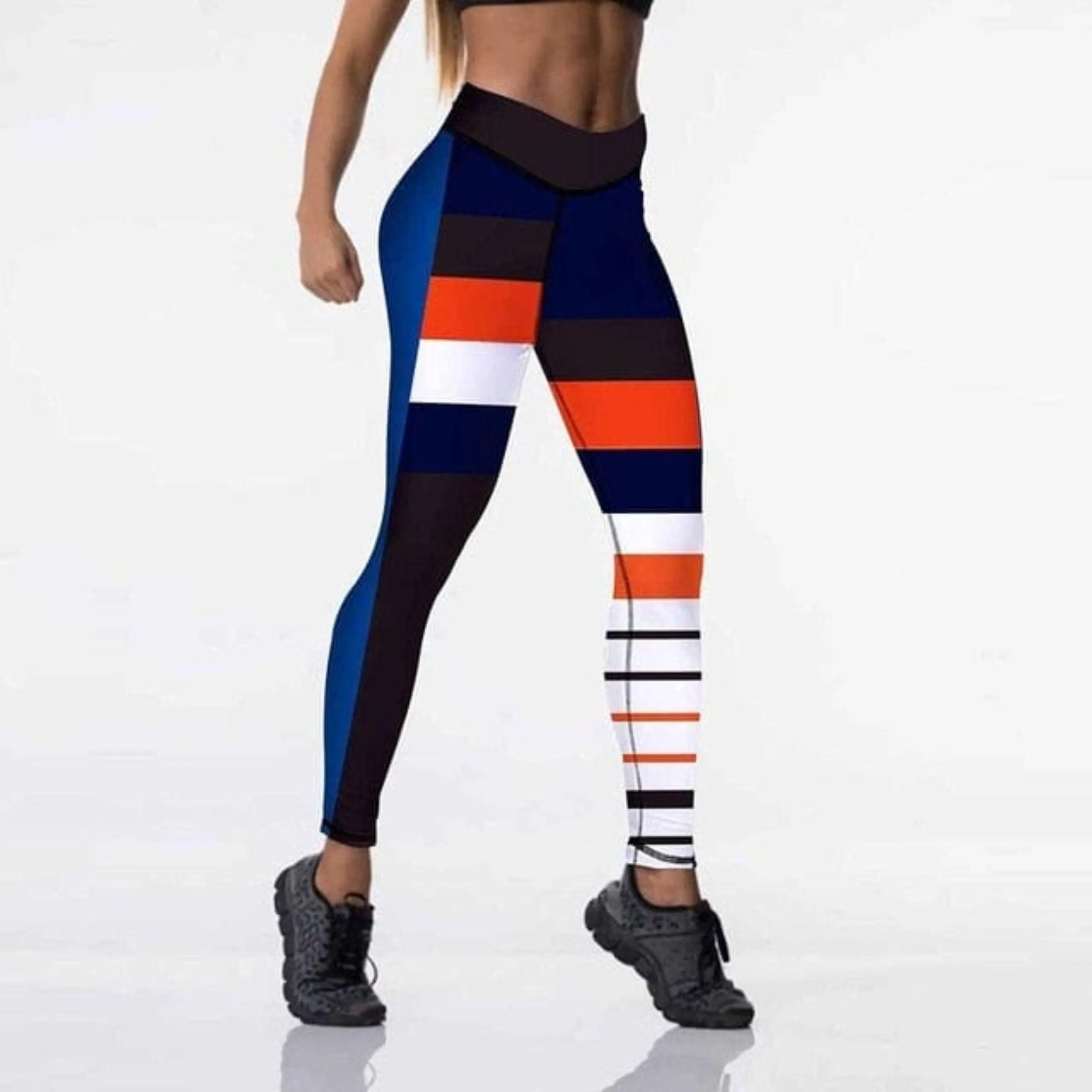 Workout Push Up Leggings - High Waist Digital Print